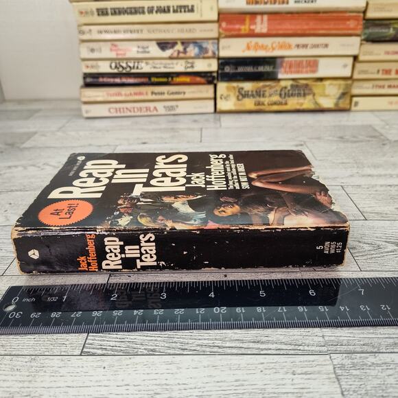 Reap in Tears by Jack Hoffenberg‎ 1972 Avon Ninth Print Paperback - Picture 6 of 12